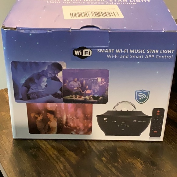 Smart Wi-Fi Music Star Light - Black - Picture 4 of 7